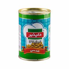 کنسرو عدسي دلپذير420گرمي