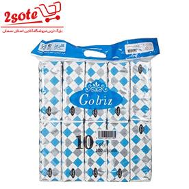 دستمال کاغذي گلريز(پک10عددي)