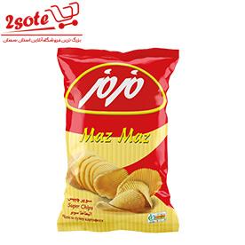 سوپر چيپس ساده مزمز(240 گرم)