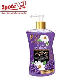 مايع دستشويي پروتئين سويا اکتيو(450 گرم)بنفش