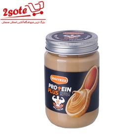 کره بادام زميني 40%  پروتئين شيررضا (400 گرم)
