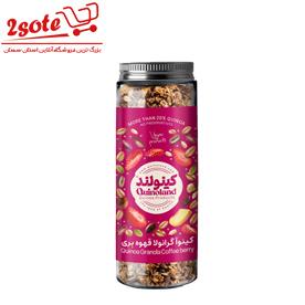 گرانولا قهوه بري کينولند شيشه (370 گرم) 