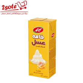 خامه عسل کاله پاکتي ( 200 ميل)