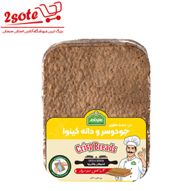 نان خشک جو دوسر و دانه کينوا هم دانه (300 گرم)